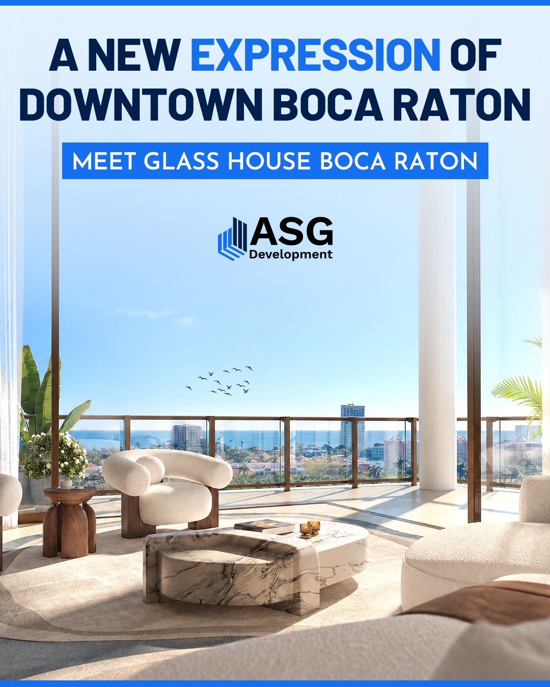 Glass House Boca Raton is bringing a distinctive new residential experience to the heart of Downtown Boca Raton.
From its contemporary design and elevated residences to its connection with one of South Florida’s most desirable communities, this project reflects the level of quality and attention to detail ASG Development brings to every stage of development.
Interested in working with ASG Development on your next project? Connect with our team at ASGDevelopment.com
#ASGDevelopment #GlassHouseBocaRaton #BocaRatonRealEstate #LuxuryRealEstate #RealEstateDevelopment